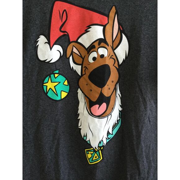 Scooby Doo Santa Holiday Christmas Tee Medium - Picture 2 of 4